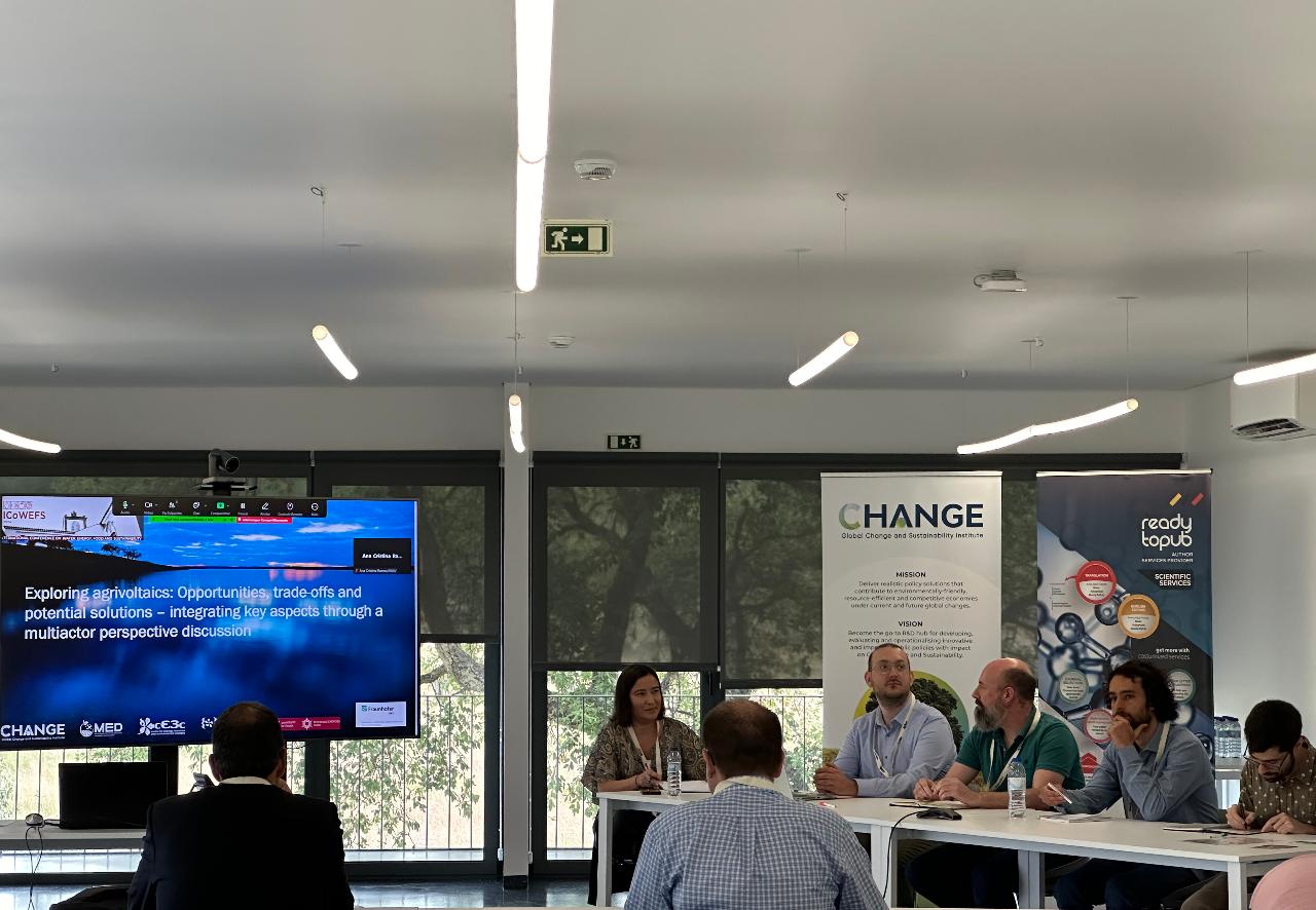 Investigadores CHANGE participam em conferência Internacional sobre Água, Energia, Alimentação e Sustentabilidade 